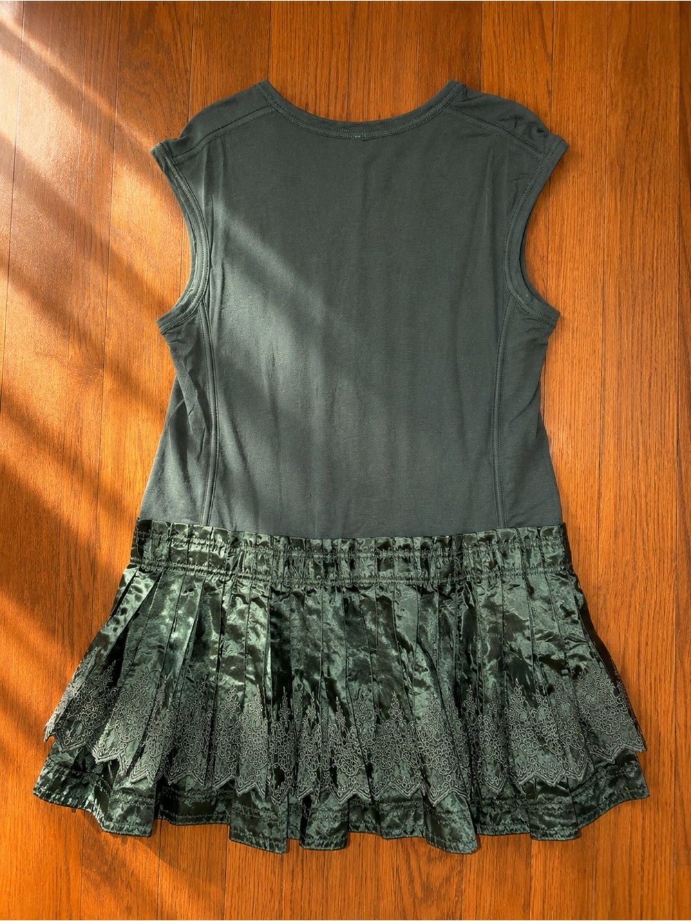 Daily Practice by Anthropologie Solid Set Mini Dress Sz L NWT - Picture 2 of 5